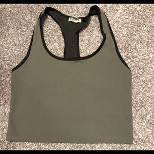 Forever 21 Army green athletic tank